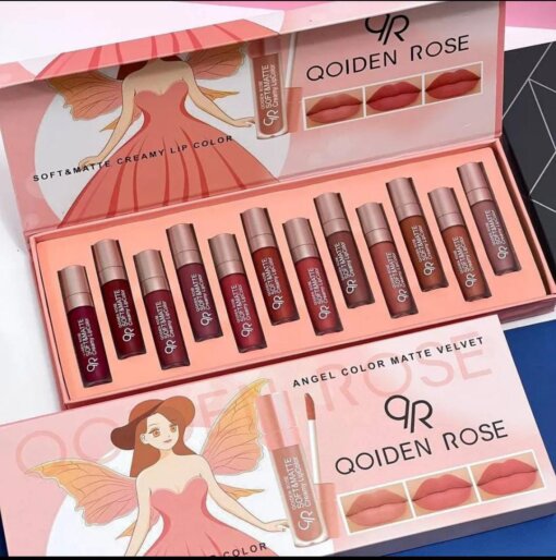 Quiden Rose Creamy and Shiny Lip Gloss