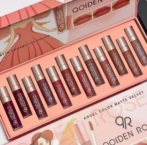 Quiden Rose Creamy and Shiny Lip Gloss