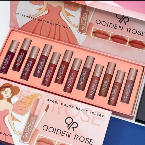 Quiden Rose Creamy and Shiny Lip Gloss